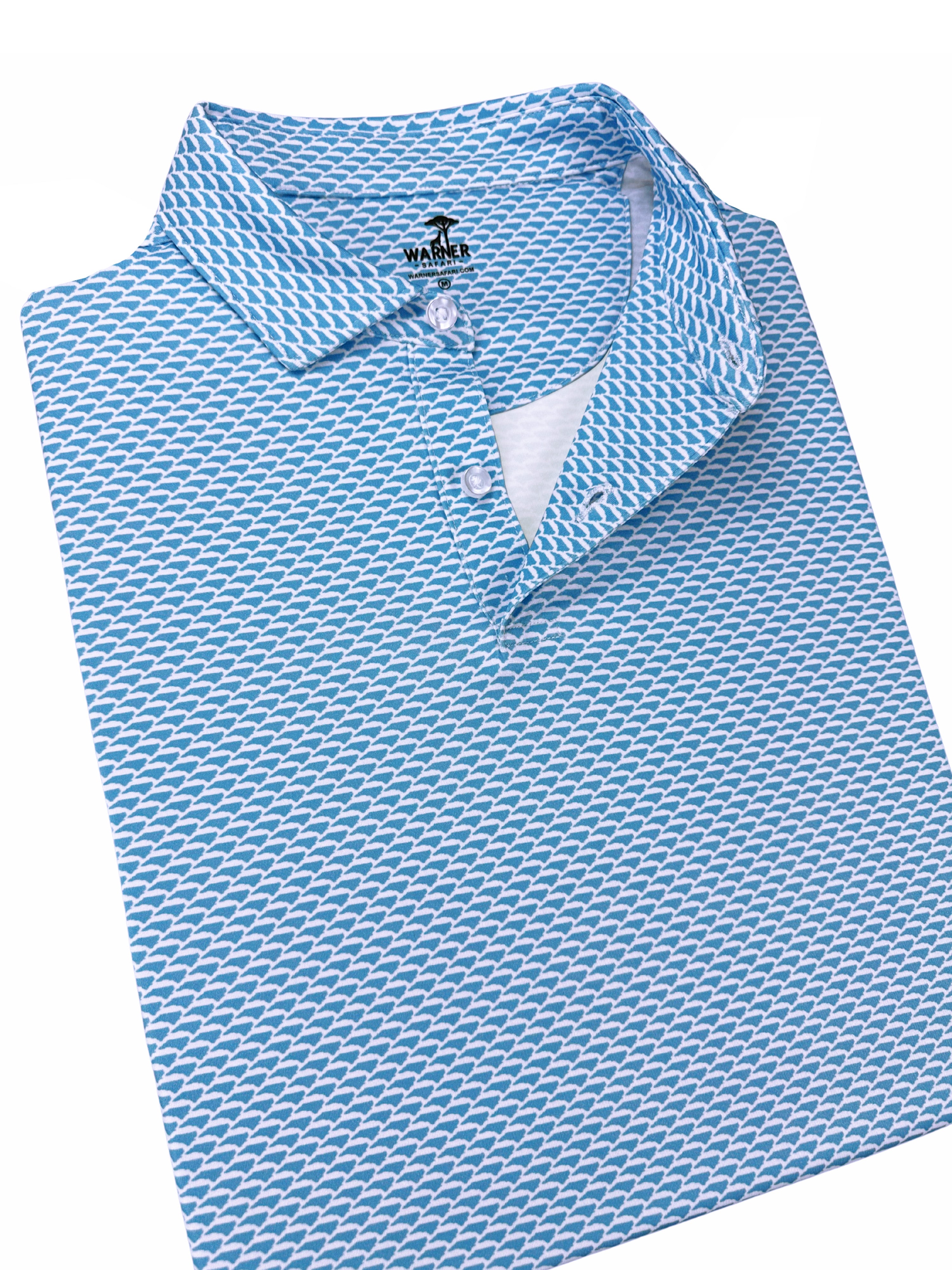 North Carolina Blue Print Polo
